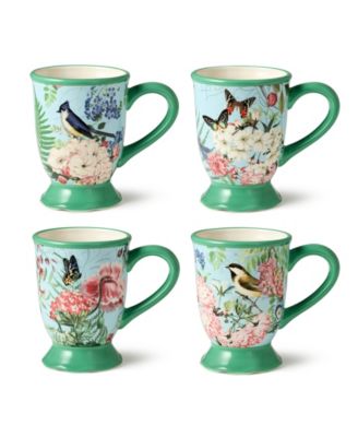 Flora Mugs, Set of 4 image