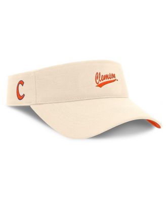 Nike - Men's  Natural Clemson Tigers Primetime Ace Adjustable Visor