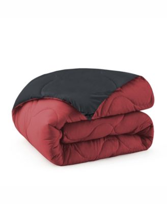 Lightweight Reversible Quilted Down Alternative Comforter, Full/Queen image