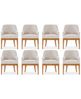 Prescott 8-Pc. Dining Chair Set, Created for Macy's image