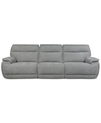 Ozryn 3-Pc. Fabric Sofa with 3 Power Motion Chairs, Exclusively at Macy's image