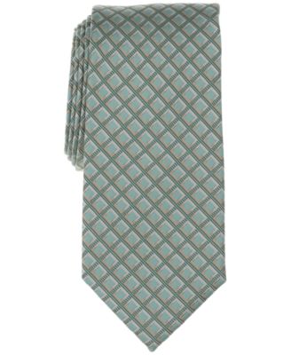 Perry Ellis Portfolio - Men's Buttaro Grid-Pattern Tie
