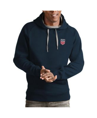 Antigua - Men's Navy USMNT Victory Pullover Hoodie