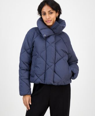 BCBG - Women's Short Diamond Puffer Coat