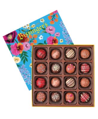 Bissinger's Handcrafted Chocolate - Summer Truffle Collection, 16 Pieces