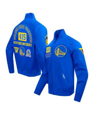 Pro Standard - Men's Royal Golden State Warriors Area Code Full-Zip Jacket