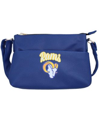 FOCO - Women's Los Angeles Rams Logo Script Crossbody Handbag