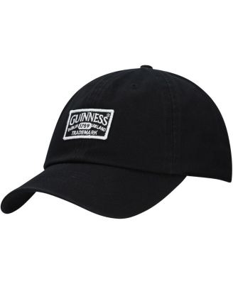 Lids - Men's Black Guinness Dad Adjustable Hat