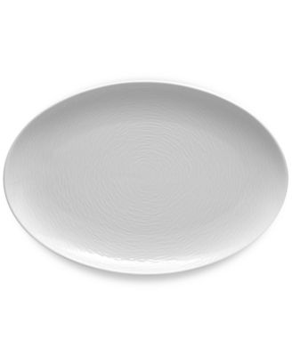 Noritake - Navy-On-Navy Swirl Collection Oval Platter