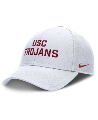 Nike - Men's White USC Trojans Rise Practice Adjustable Hat