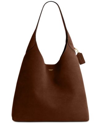COACH - Suede Brooklyn Extra-Large Shoulder Bag 39