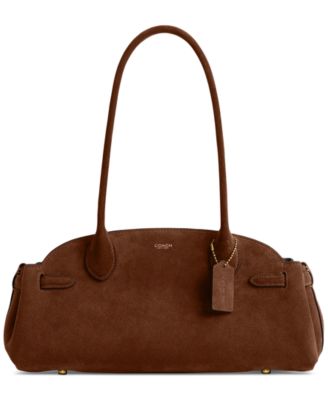 COACH - Suede Empire Carryall 34