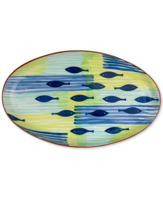 Costa Azul Pescador Oval Platter image