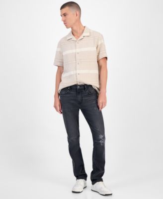 GUESS - Men's Davis Slim Straight Jeans
