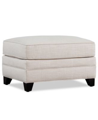 Jonathan Louis - Kallison Fabric Ottoman