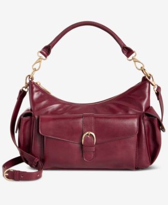 On 34th - Jynna Medium Glaze Shoulder Bag