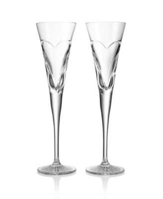 Wishes Love Toasting Flute 7 oz, Set of 2 image