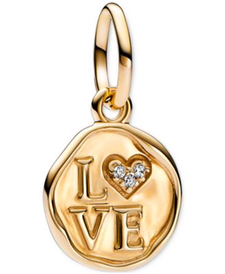 Pandora - Cubic Zirconia Love Dangle Charm