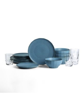 Rio 16 Pc. Dinnerware & Glassware Set, Service for 4 image