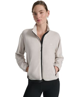 DKNY - Women's Zippered Fleece Jacket