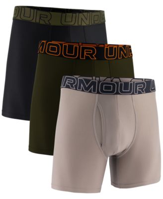Under Armour - Men's 3-Pk. Performance Tech 6" Boxer Briefs