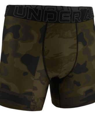 Under Armour - Men's Printed Performance Tech Mesh 6" Boxer Briefs