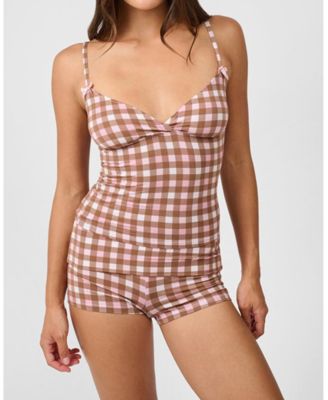 Women's Crossover Sleep Cami Tank Top image