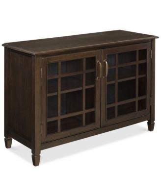 Simpli Home - Connaught Low Storage Cabinet