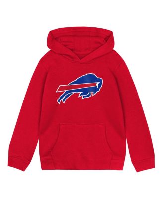Outerstuff - Toddler Red Buffalo Bills Logo Pullover Hoodie