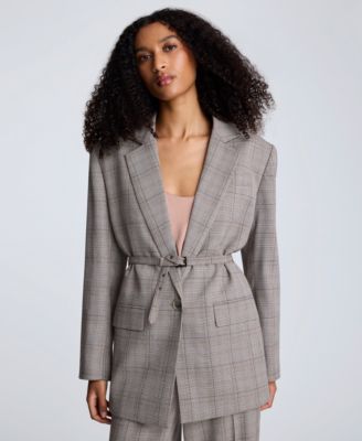 Kenneth Cole - Women's Plaid Blazer