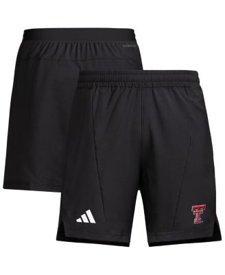 adidas - Men's Black Texas Tech Red Raiders Program Woven Training Shorts