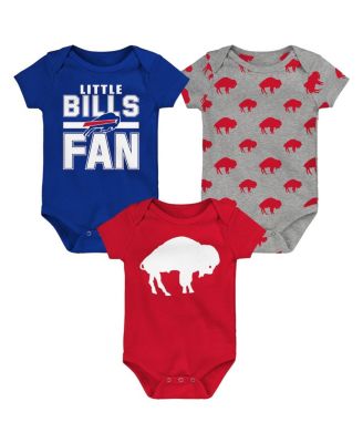 Outerstuff - Newborn Buffalo Bills Little Tike 3-Piece Bodysuit Set