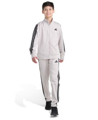 adidas - Boys 8-20 2-Piece Regular Fit Jacket and Pants Set