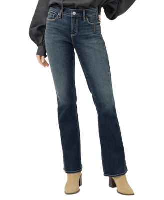 Silver Jeans Co. - Women's Elyse Mid-Rise Bootcut Jeans