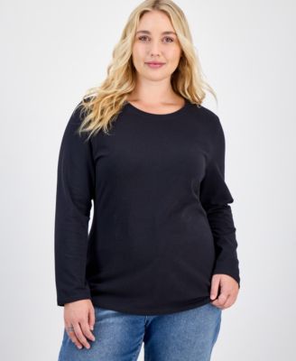 Aveto - Plus Size Crewneck Top