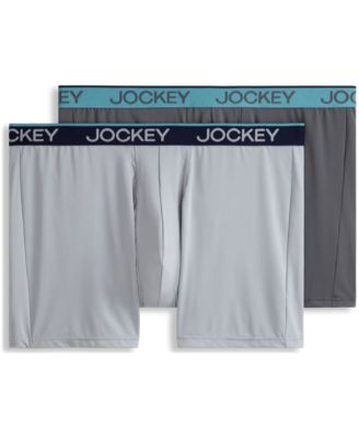 Jockey - Men's Big & Tall 2-Pack Chafe-Proof Micro Boxer Briefs