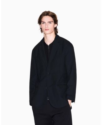 A|X Armani Exchange - Men's Night Lab Single Breasted Wool Blazer
