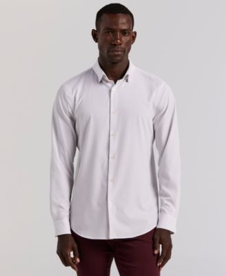 Perry Ellis - Men's Long Sleeve Button-Down Shirt