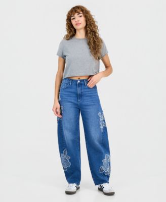Driftwood - Women's Parker Barrel x Rose Patchwork Jeans