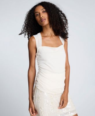 Kenneth Cole - Women's Square Neck Sleeveless Top