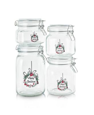Art & Cook - 4-Piece Preserve Jar Set
