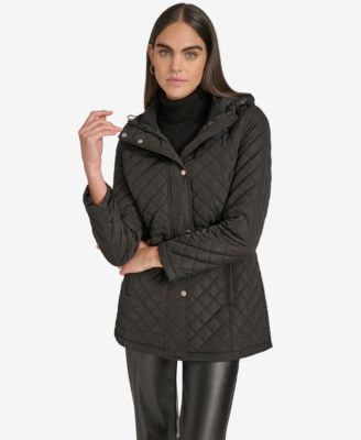 Calvin Klein - Women's Anorak Quilted Coat