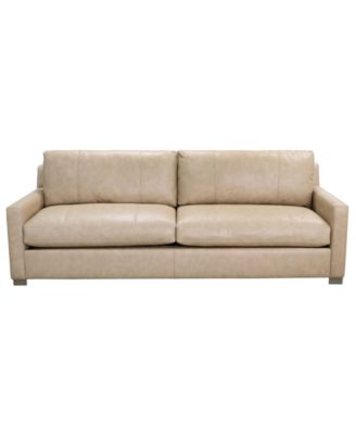 Furniture - Stacia 97" Leather Sofa
