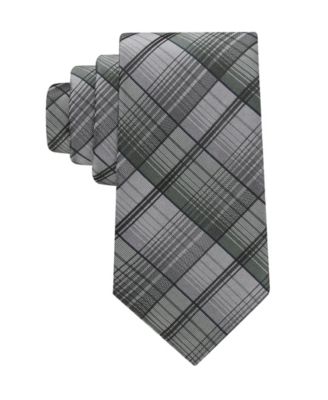 Calvin Klein - Men's Leah Plaid Tie