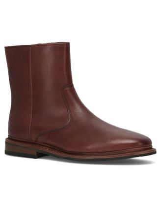 Frye - Men's Paul Inside Zipper Round Toe Ankle Boots