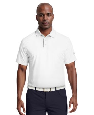 PGA TOUR - Men's Solid Cooling Texture Polo Shirt