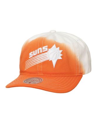 Mitchell & Ness - Men's Orange/White Phoenix Suns Dip Dye Pro Crown Adjustable Hat