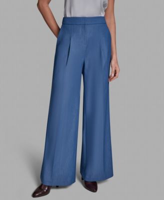 Women's High-Rise Wide-Leg Pants image