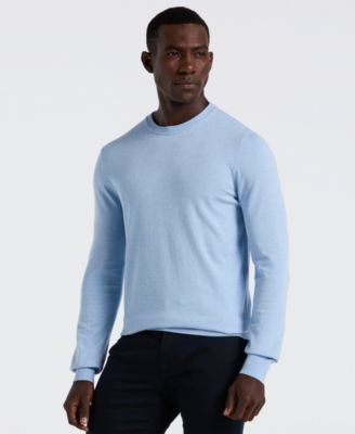 Perry Ellis - Men's Crewneck Tech Pullover Sweater
