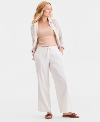 Style & Co - Women's Wide-Leg Pull-On Pants